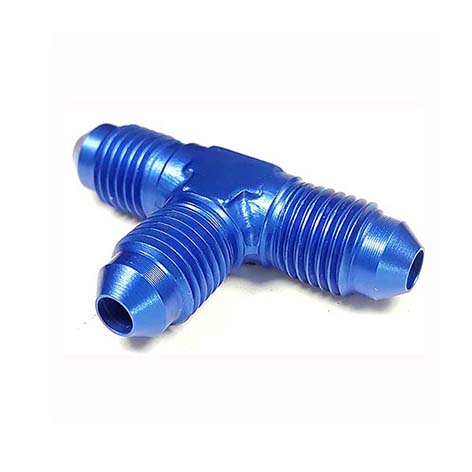 AN8 tee adapter for connect oil cooler hose and radiator in vehicle.
AN tee connector manufacturer. AN tee connector supplier.